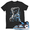 Neon Bear Sneaker Match Bear A J UNC Toe T-Shirts, Hoodie, Sweatshirt | GrindPrints.com