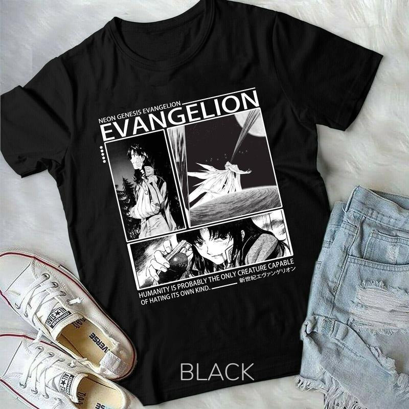 Neon Genesis Evangelion , Anime Aesthetic,Eva 01,Misato Katsuragi,Unisex T-Shirt S-4XL Hoodie, Sweatshirt | GrindPrints.com