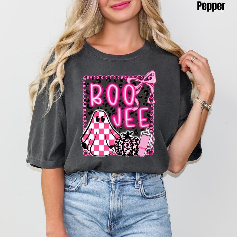 Neon Pink Boo-Jee Comfort Colors T-Shirt 'NLB' Hoodie, Sweatshirt | GrindPrints.com