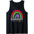 Neurodiversity Autism Spectrum ASD ADHD Rainbow Boho Tank Top MADE IN USA T-Shirts, Hoodie, Sweatshirt | GrindPrints.com