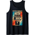 Never Forget Vintage Floppy Disk  Tape 90s 80s Cassette Tank Top made in usa T-Shirts, Hoodie, Sweatshirt | GrindPrints.com
