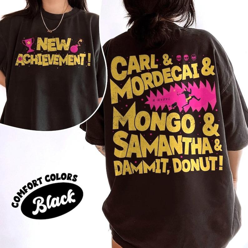 New Achievement Two Sided Comfort Colors Shirt Dungeon Crawler Carl Sci Fi Book Lover Bookish Book Lovers T-Shirts, Hoodie, Sweatshirt