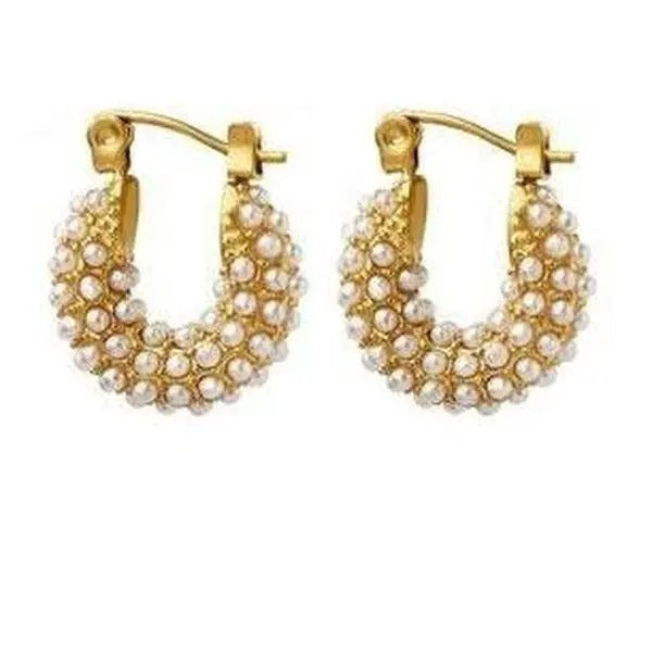 New Dainty Pearl Hoop Earrings *Final Sale* T-Shirts, Hoodie, Sweatshirt | GrindPrints.com