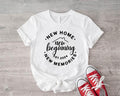 New Home T-Shirt, New Beginning New Memories Est 2024 Shirt, New House Owner Gift Tee, Housewarming Shirt, Gift Tee For...