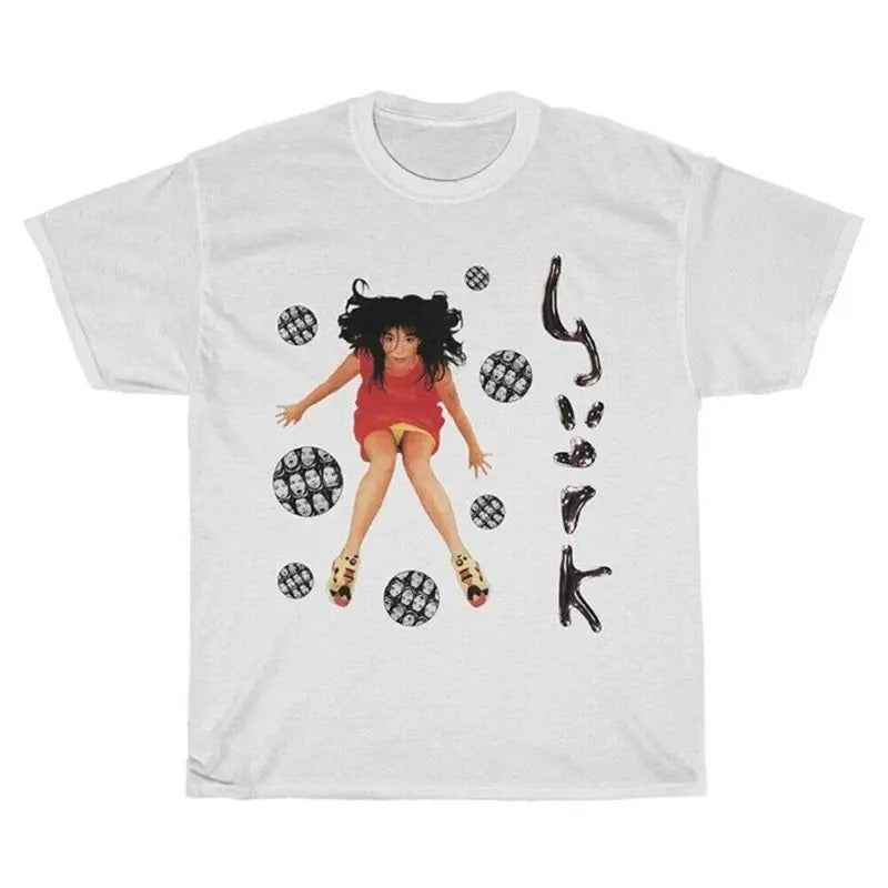 New Rare Bjork Reebok Tee New Popular Unisex All Size Shirt Unisex Full Size Top Womenswear Hoodie, Sweatshirt