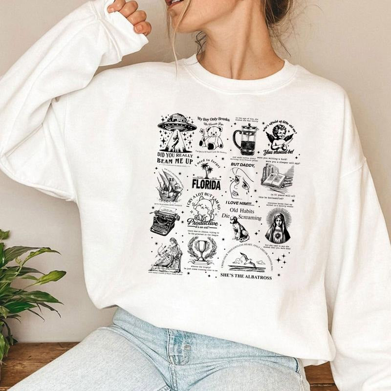 New Tracklist T-Shirt, Sweatshirt, Hoodie - Unisex Casual Cotton Tee Available in Various Colors and Sizes | GrindPrints.com
