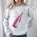 New Year's Champagne, 2024 Party, Sweatshirt T-Shirts, Hoodie | GrindPrints.com