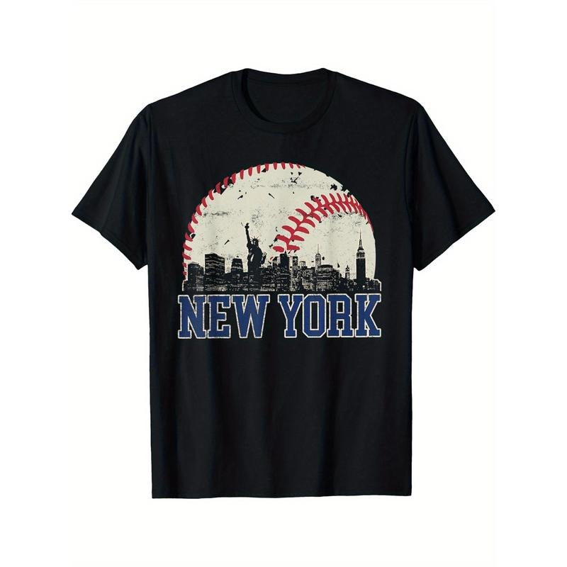 New York Retro Baseball Lover Met At Game Day T-Shirt made in usa Hoodie, Sweatshirt | GrindPrints.com