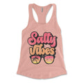 Next Level Summer Tank Top - Salty Vibes Summer Tank Top - Beach Tank Top - Vacation Tank top T-Shirts, Hoodie, Sweatshirt