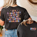 Nicu Nurse T-shirt, It Is Good Day To Care For Tiny Humans Shirt, Cute Nurse Tee, Gift for Nurse Casual Cotton Hoodie,...