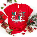 Night Shift Squad Christmas T-shirt, Christmas Nurse Shirt, Night Shift Squad Tshirt, Nursing Crew Tee, Nursing Christmas...