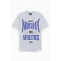 Nightlab Men's Heather Grey Gym T-Shirt - Multicolor Hoodie, Sweatshirt | GrindPrints.com
