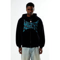 Nightlab Men's Jumbo Night Full Zip Hoodie T-Shirts, Sweatshirt | GrindPrints.com
