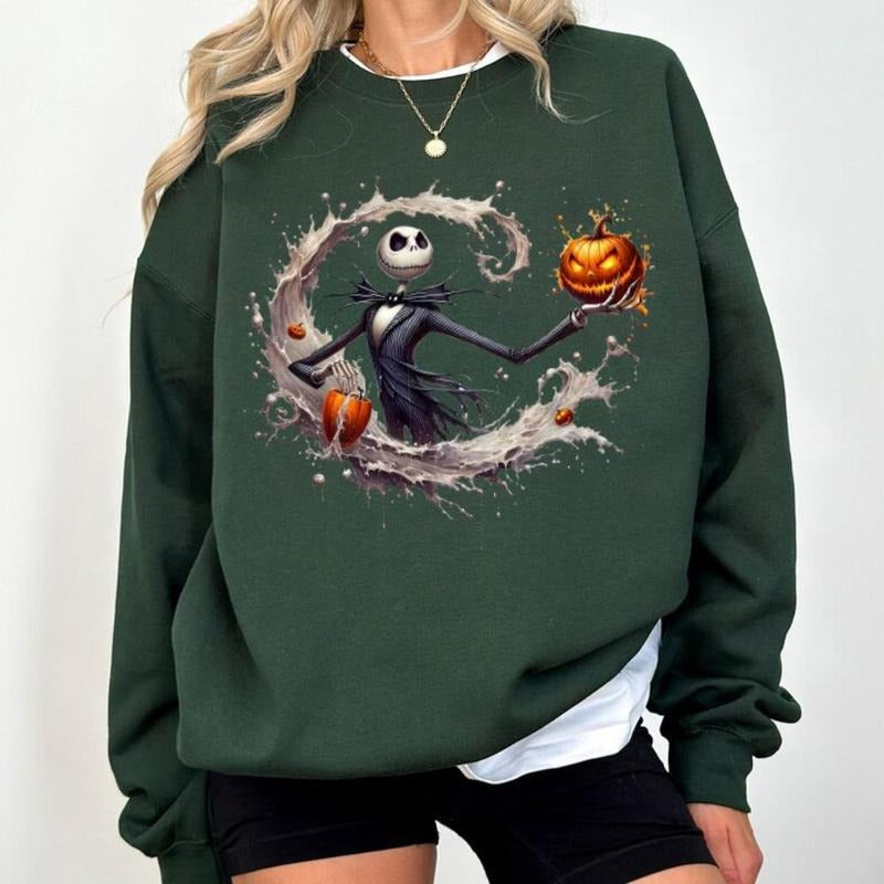 Nightmare Before Christmas Shirts, Jack and Sally Shirt, Oogie Boogie Halloween Shirt Hoodie, Sweatshirt | GrindPrints.com