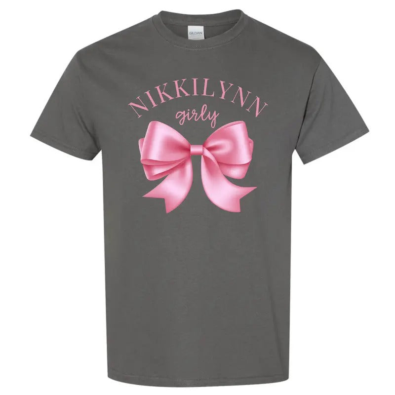 Nikkilynn Girly Coquette Gildan T-Shirt 'NLB' Hoodie, Sweatshirt | GrindPrints.com