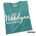 Nikkilynn White PUFF Comfort Colors T-Shirt 'NLB' Hoodie, Sweatshirt | GrindPrints.com