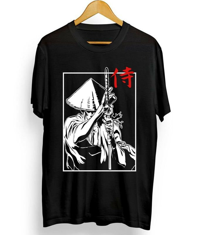 Ninja Scroll Jubei Kibagami BW,Anime ,Manga ,Vagabond Ninja,Unisex Tshirt Hoodie, Sweatshirt | GrindPrints.com