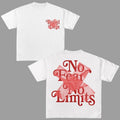 No Fear No Limits Graphic Tees HipHop Unisex Y2k Clothing Oversized Top Streetwear Hoodie, Sweatshirt | GrindPrints.com
