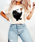 No Kings In America Black Cat ,No Kings ,Funny Political Meme, Patriotic ,Lady Liberty ,Social Justice Shirt  T-shirt,...