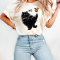 No Kings America Black Cat Shirt No Kings Shirt Funny Political Meme Patriotic Shirt Lady Liberty Shirt Social Justice Shirt T-Shirts, Hoodie, Sweatshirt