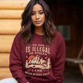 No One Is Illegal on Stolen Land Shirt, We Walk On Indigenous Land Shirt, Sacred Land Shirt, Indigenous Shop, Human...