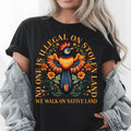 No One is Illegal on Stolen Land Shirt, Antiracist T-Shirt, Pro Immigrant Tee, Human Rights Top, Abolish ICE, Social...