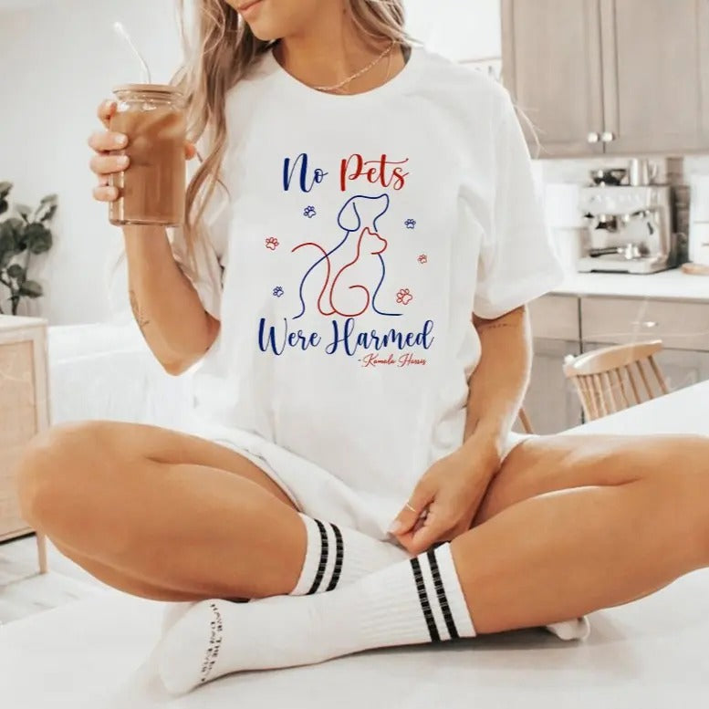 No Pets Were Harmed Kamala Harris shirt, Harris 2024, Madam Kamala Harris, Kamala Harris for President, President Harris...