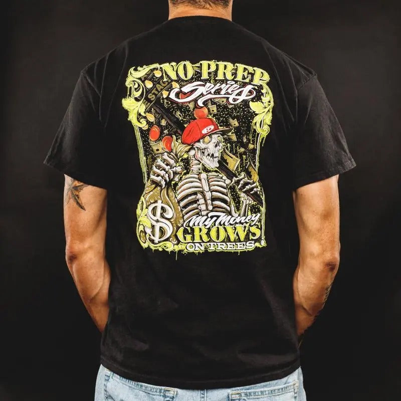No Prep Series - My Money Grows On Trees Cotton Crewneck T-Shirts, Hoodie, Sweatshirt | GrindPrints.com