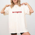 No Regrets Shirt, Absolutely Not Tee, No Regrets Women Apparel, Sarcastic Mom Life T-shirt, Funny Saying Tops, No Regrets...