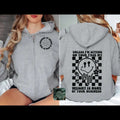 None of your business Zip Hoodie Black or Sport Grey T-Shirts, Sweatshirt | GrindPrints.com