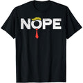 Nope Anti-Trump Red Tie Wig Stop Donald Trump Funny Impeach T-Shirt made in usa Hoodie, Sweatshirt | GrindPrints.com