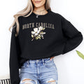 North Carolina State Flower Sweatshirt, Crew Neck, Women's, Crewneck T-Shirts, Hoodie | GrindPrints.com