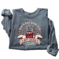 North Pole Book Club Sweatshirt, Bookish Christmas Sweater, Christmas Sweatshirt, Bookish Crewneck Cotton Menswear...