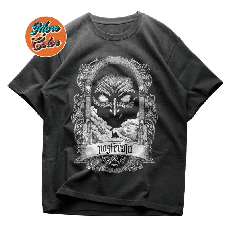Nosferatu Movie Bill Skarsgard Count Orlok Nicholas Hoult A Symphony of Horror 1922 Count Dracula Bram Stoker 2 Shirts,...