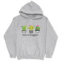 Not A Hugger Cactus Hoodie  - Pullover Hoodie - Gifts for Her T-Shirts, Sweatshirt | GrindPrints.com
