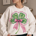 Not Lucky Just Blessed St. Patrick T-Shirt, Sweatshirt, Hoodie, Coquette St. Patrick's Shirt, Retro St. Patrick's Day, St...