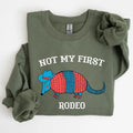Not My First Rodeo, Cute Armadillo Sweatshirt T-Shirts, Hoodie | GrindPrints.com