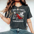 Not My First Tornadeo Shirt Glen Powel Shirtl Tyler Twisters Shirt Owens Vintage Movie Tornadeo Twisters Cowbow Lasso T-Shirts, Hoodie, Sweatshirt