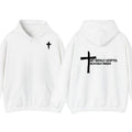Not Socially Accepted But Heavenly Chosen Christian Hoodie T-Shirt, Cross Hoodie, Christian Apparel For Men For Women...