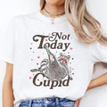 Not Today Cupid Raccoon Shirt, Feral Valentines Day Shirt, Single Valentines Day Shirt, Stupid Cupid Tee, Funny Raccoon...