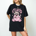 Not Today Cupid T-Shirt, Snarky Raccoon Valentine's Day T-Shirt, Sarcastic Valentines Day T-Shirt, Sassy Humor Vday...