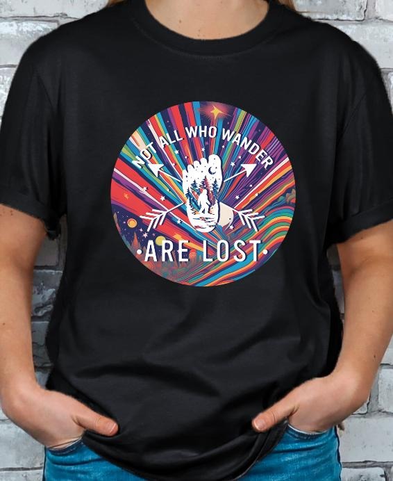 Not All Who Wander Are Lost Bigfoot Menswear Top T-Shirts, Hoodie, Sweatshirt