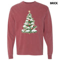 Novelty Christmas Tree Long Sleeve Comfort Colors T-Shirt 'NLB' Hoodie, Sweatshirt | GrindPrints.com