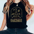 Nowhere In Existence Violence Shirt, Violet Sorrengail, Bookish Shirt, Fourth Wing, Gifts For Readers, Fantasy Book...