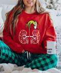 Nurse Christmas Sweatshirt, Kidney Nurse Christmas Hoodie, Christmas Dialysis Sweatshirt, Christmas Light Hoodie,...