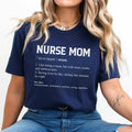 Nurse Mom T-shirt - Mothers Day Shirt, Funny Nurse Shirt, Gift for Nurse Mom, Womenswear