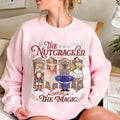 Nutcracker Christmas Shirt, Retro Ballet Sweatshirt, Holiday Hoodie, Sugar Plum Fairy Tee, Christmas Party Crewneck, Gift...