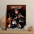 OHGEESY OTX Poster | Matte poster, Rap artist, Cover art, Wall Art, Room decor, College dorm poster, SoundCloud rap,...