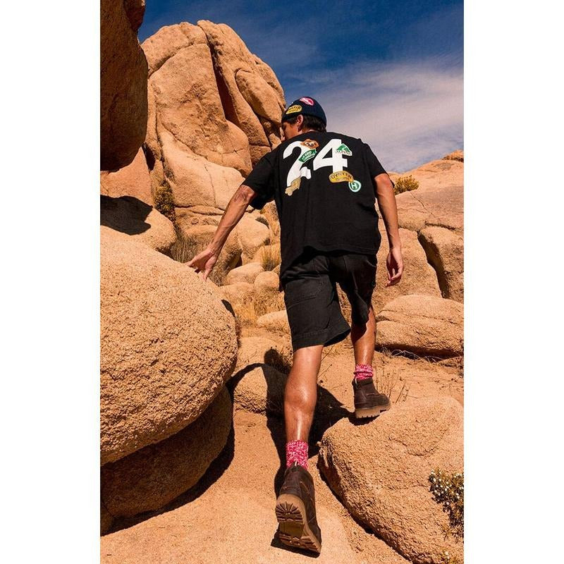 OYSTER EXPEDITION Men's Patched Up T-Shirt - Multicolor Hoodie, Sweatshirt | GrindPrints.com