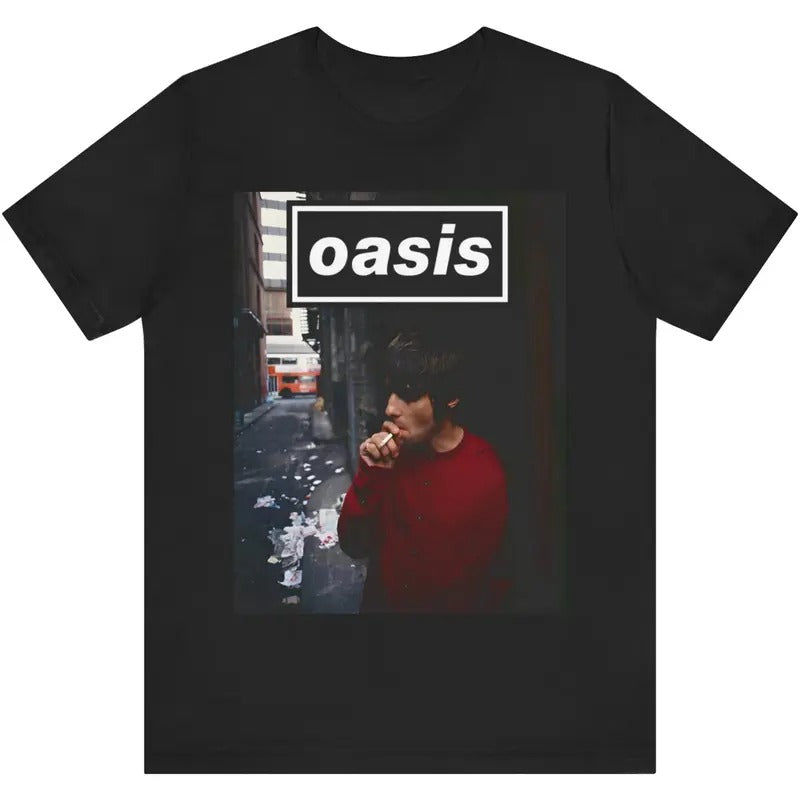 Oasis Shirt, Classic Band Tee, Vintage Oasis Music T-Shirt, Rock Band shirt, Oasis Fans Hoodie, Sweatshirt | GrindPrints.com